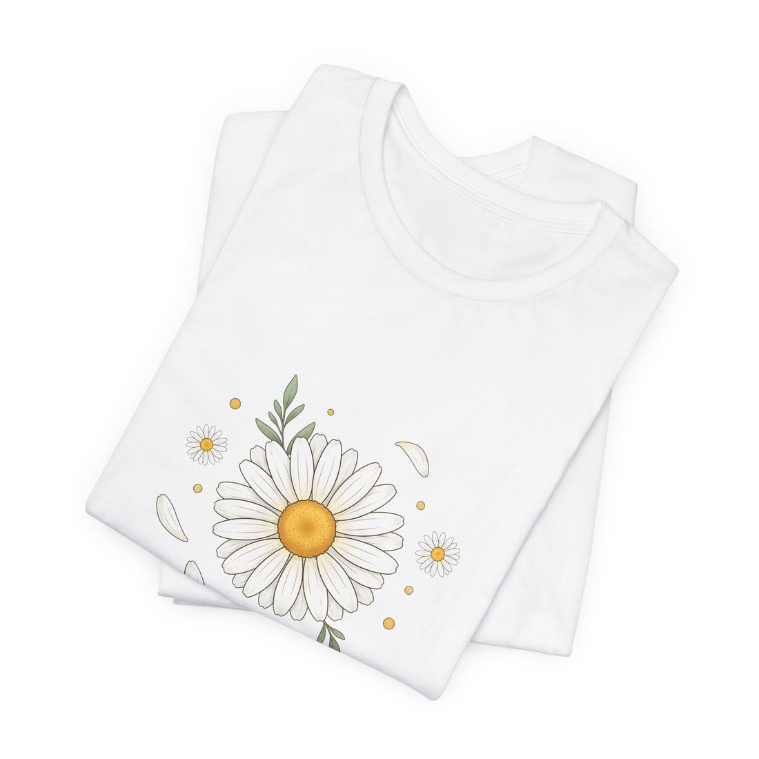 Bloom With Grace Shirt, Daisy Flower Christian T-Shirt, Inspirational Floral Tee, Faith Graphic Tee for Women, Positive Quote Shirt