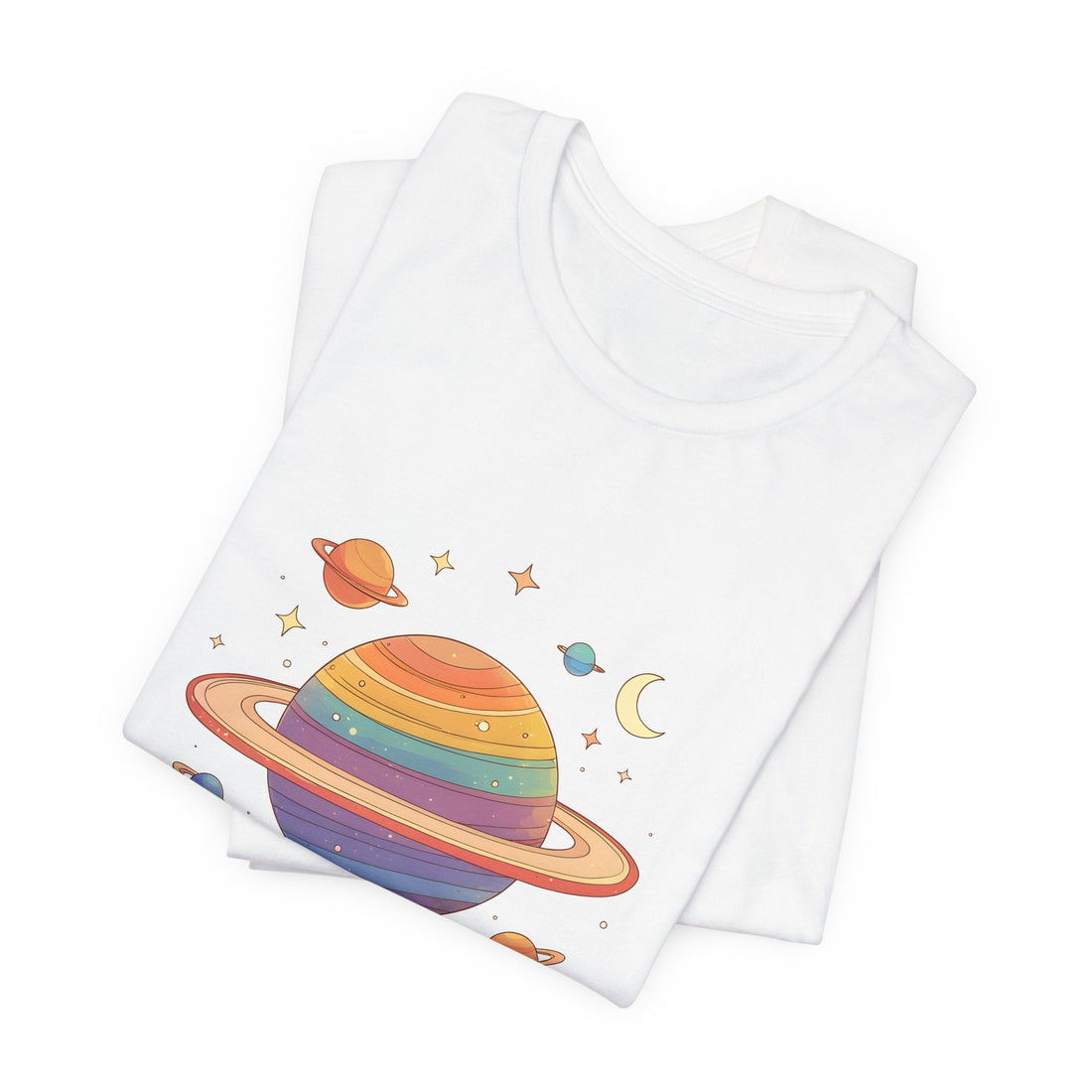 He Placed Every Star in Place Shirt, Christian Galaxy Planet T-Shirt, Bible Verse Tee, Faith Space Shirt, Unisex Scripture Shirt