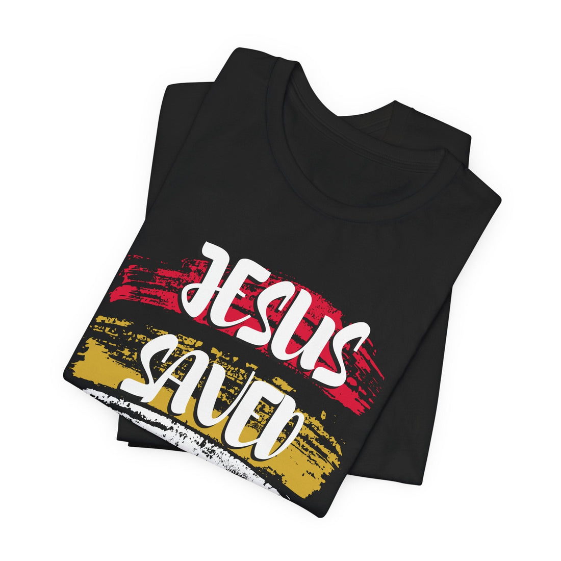 Jesus Saved My Soul Christian T-Shirt – Faith Based Scripture Shirt – Unisex Religious Graphic Tee Gift for Believers