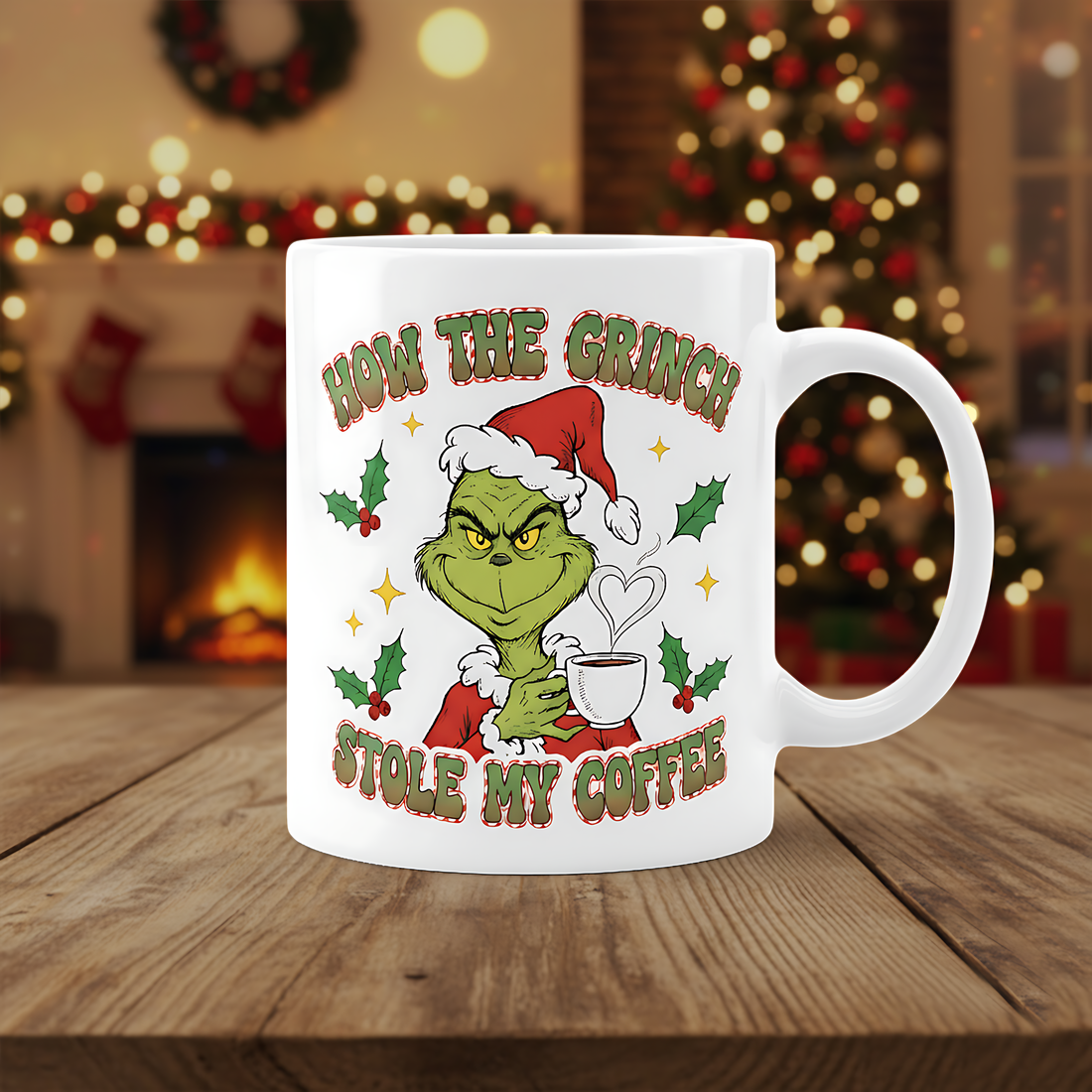 Grinch Coffee Mug Christmas Gift, Funny Holiday Mug For Coffee Lovers, How The Grinch Stole My Coffee Cup, Christmas Humor Mug |Mug 16
