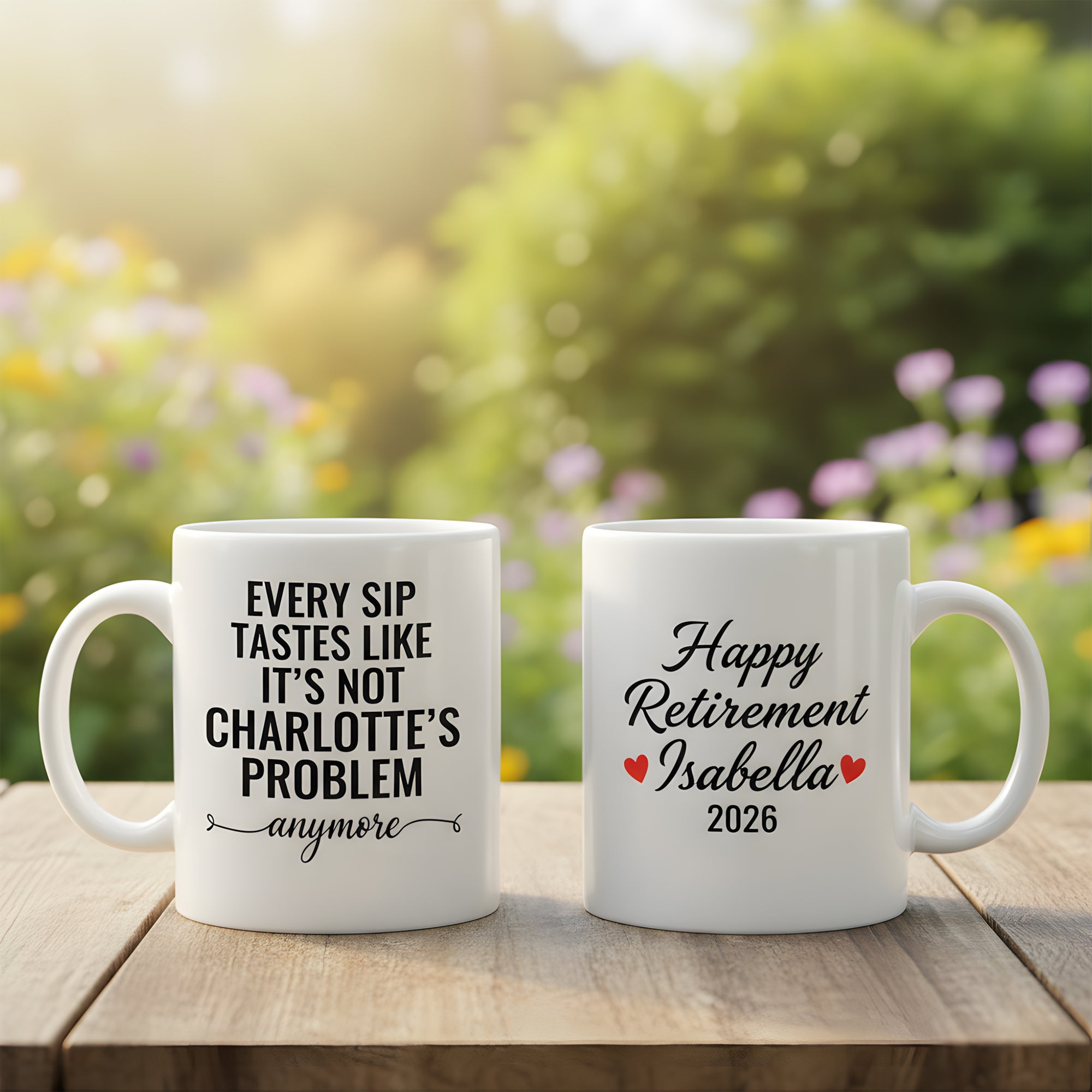 Retirement Mug Custom, Happy Retirement Gift, Funny Coffee Mug, Personalized Name Mug, Coworker Leaving Gift, Office Humor Cup, Mug Gift Idea| Mug 49