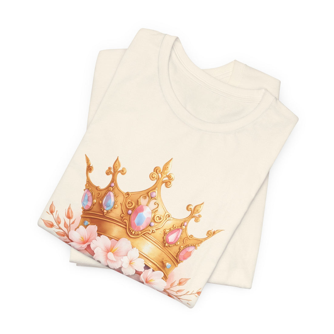 Daughter of the King Christian T-Shirt – 2 Corinthians 6:18 Bible Verse Tee – Faith Crown Shirt for Women