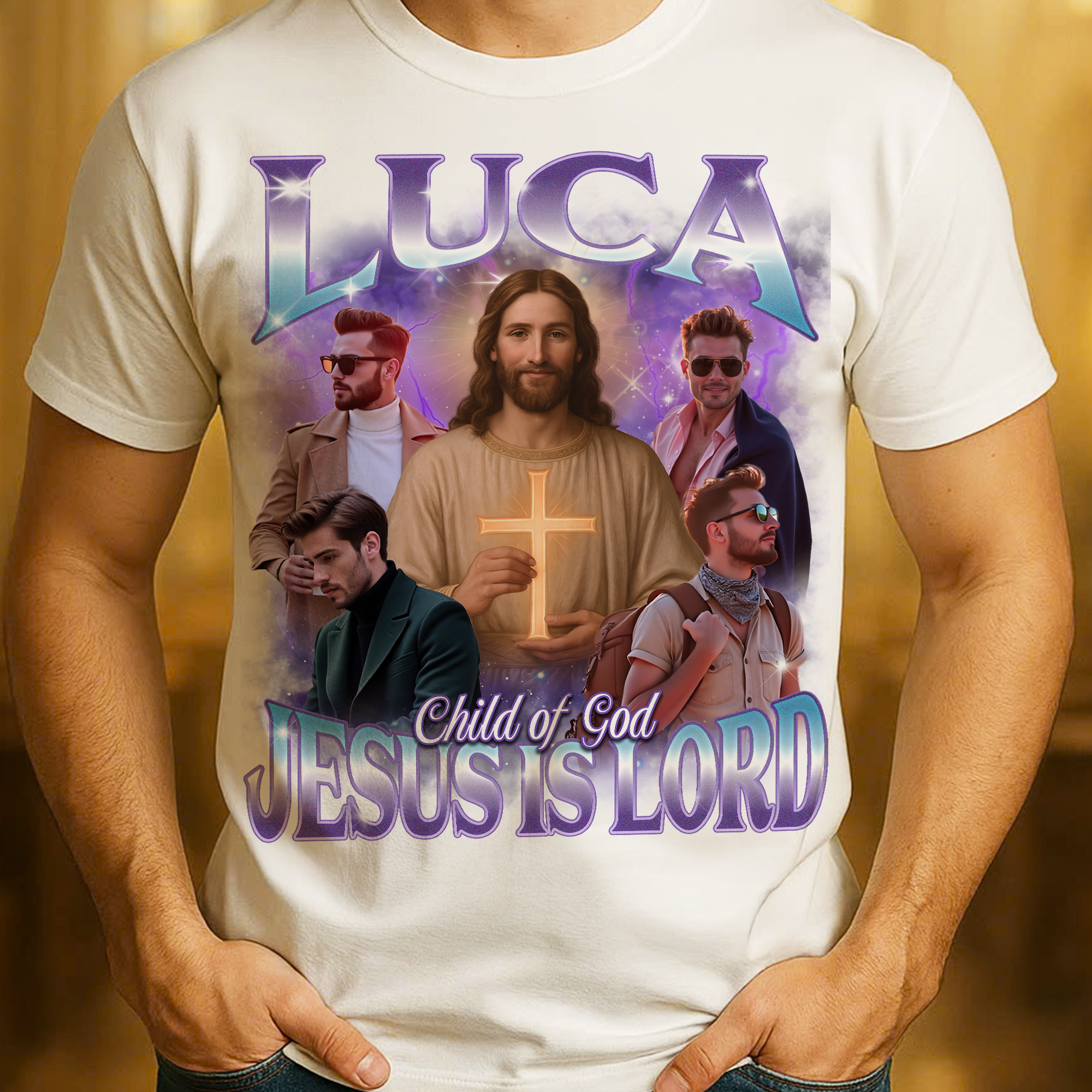 Jesus Is My Homie Custom T-Shirt – Graphic Tee for Men, Trendy Custom Tee Shirt Design, Best Christian Shirt Gift (Copy)