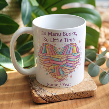 Personalized Mug, Custom Name Mug, Book Lover Mug, Reading Mug, Bookish Coffee Mug, Gift For Reader, Unique Book Mug, Librarian Gift Mug| Mug 89